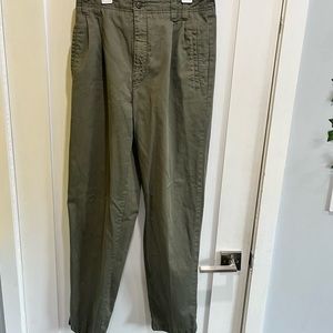 Cherokee Khaki Dark/Washed Olive Green Pants